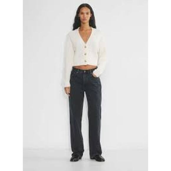 Babaton Canberra Merino Wool Cropped Cardigan - Picture 1 of 6
